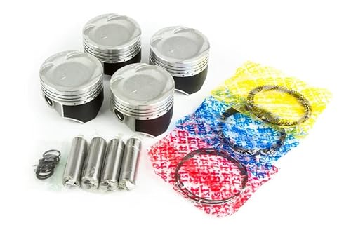 YCP Vitara Pistons with Rings for D15 D16 SOHC Engines Civic (76)