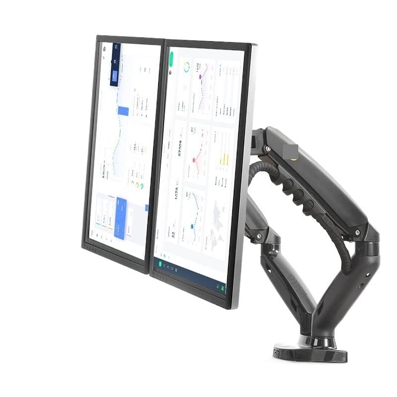 Support de moniteur double bureau F160 pour optimiser l'espace de télétravail