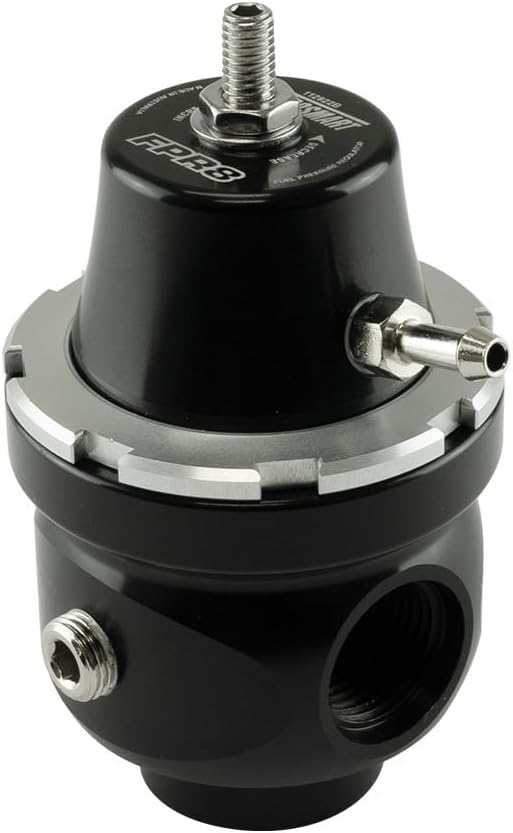 Turbosmart 8AN Fuel Pressure Regulator - Black