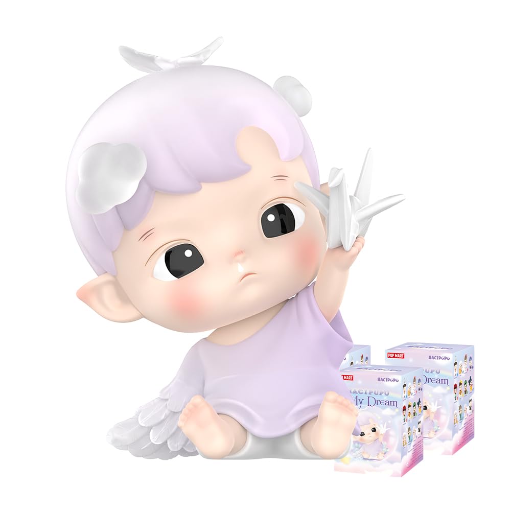POP MART HACIPUPU In My Dream Series Figures 3Boxes 2.5 inches Articulated Character Premium Design gifts for women Fan-Favorite blind box Collectible Toy Art Toy Action Figure