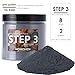 Hohohen 4 Pounds Rock Tumbler Grit Kit Abrasive Media Rocks Tumbling Grit and Polish Refill Stone Polishing Silicon Carbide & Aluminum Oxide Fit for Any Rock Polisher
