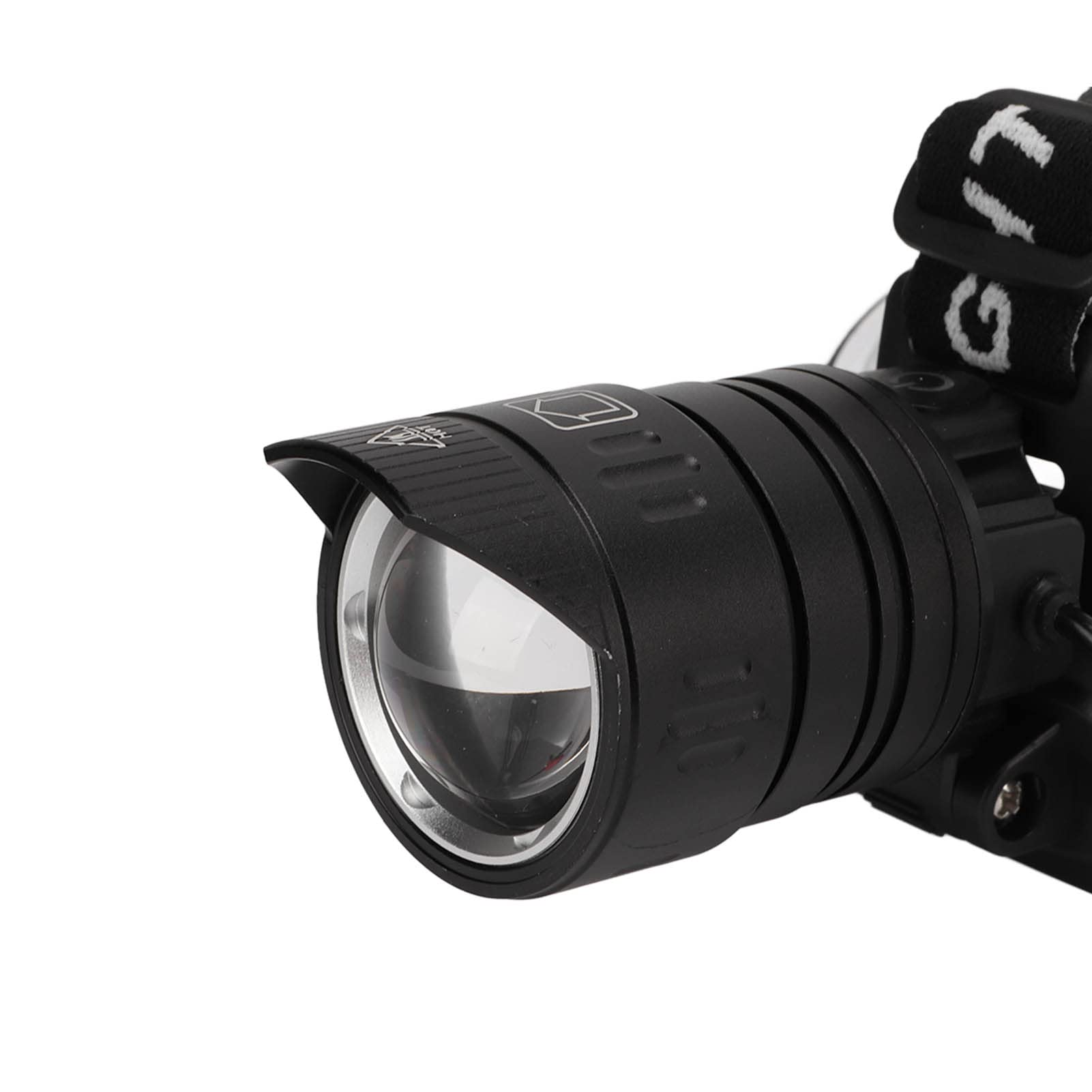 Pochodnia głowa mocne wodoodporne wodoodporne czujnik LED Regulowana lampa głowica IPX5 Wodoodporna do kempingu na zewnątrz aluminium aluminium