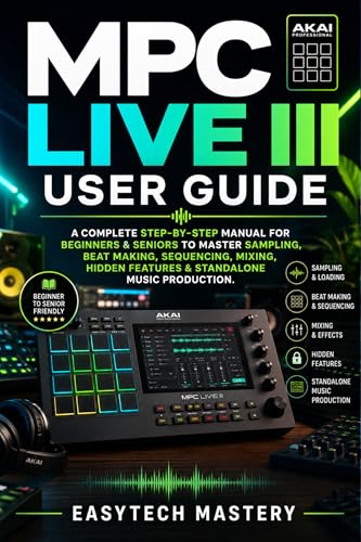 Guide MPC Live III manuel complet d'apprentissage du sampling et beatmaking en anglais - 2
