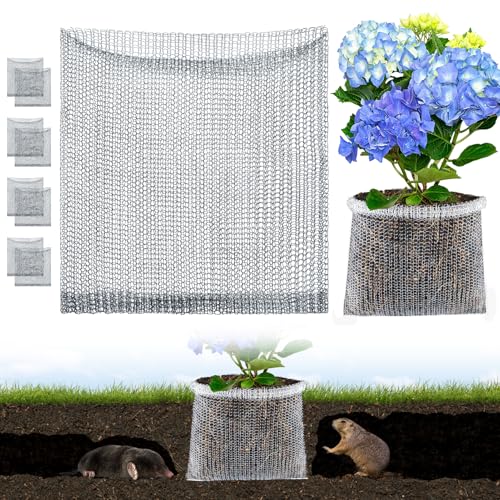 Aulock 5 Gallon Plant Root Protector for Gopher Voles Moles,