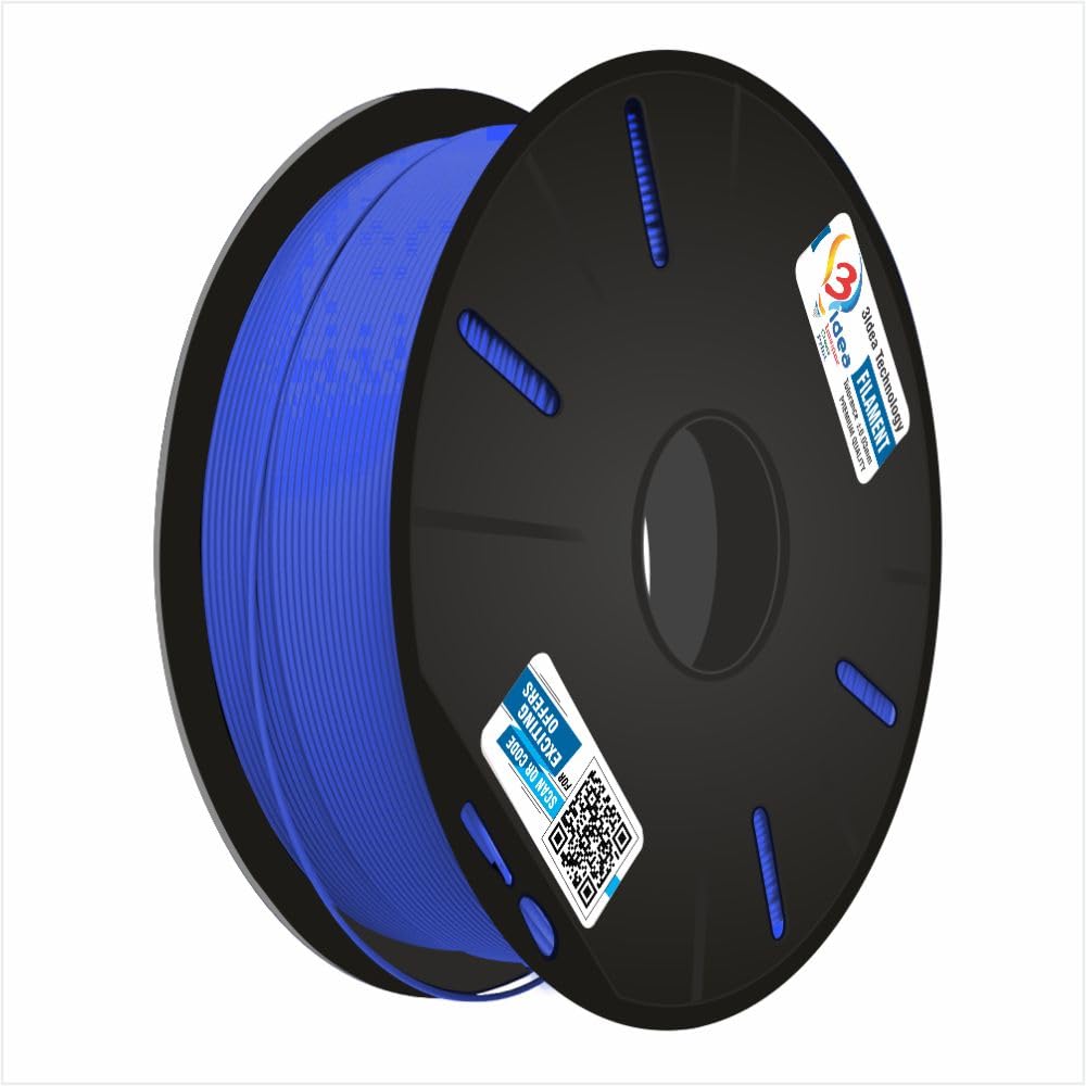 3 idea Imagine Create Print ABS 1.75mm 3D Printer Filament (Blue, 1 Kg)