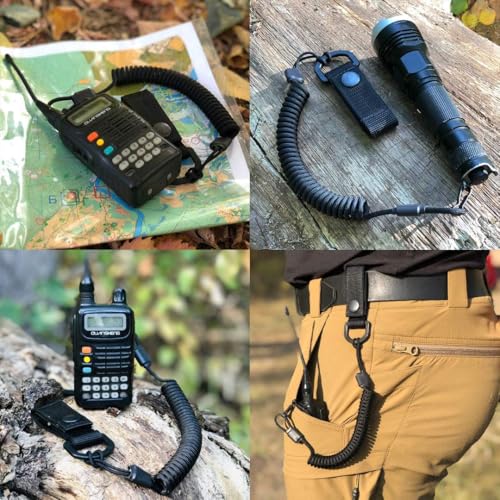EdcX Paracord Tactical Lanyard fabriqué en Ukraine, Corde Enroulée, Porte-clés élastique Paracord – vue 8