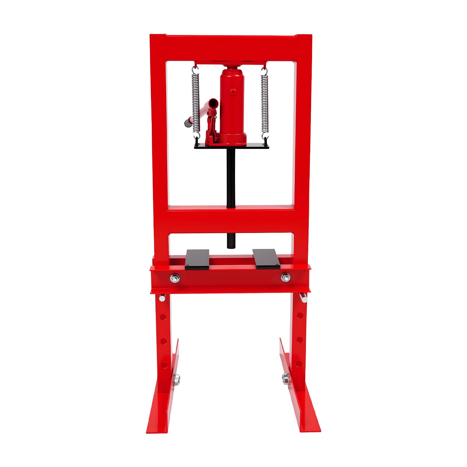 Pressa idraulica per telaio, pressa idraulica manuale da officina, con regolazione in altezza a 4 livelli, per officine auto, officine meccaniche, 22 kg