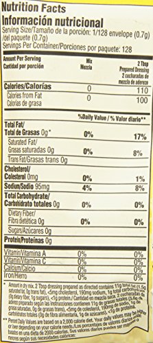 Good Seasons Dry Ranch Salad Dressing Mix (3.35 oz Packets, Pack of 20)
