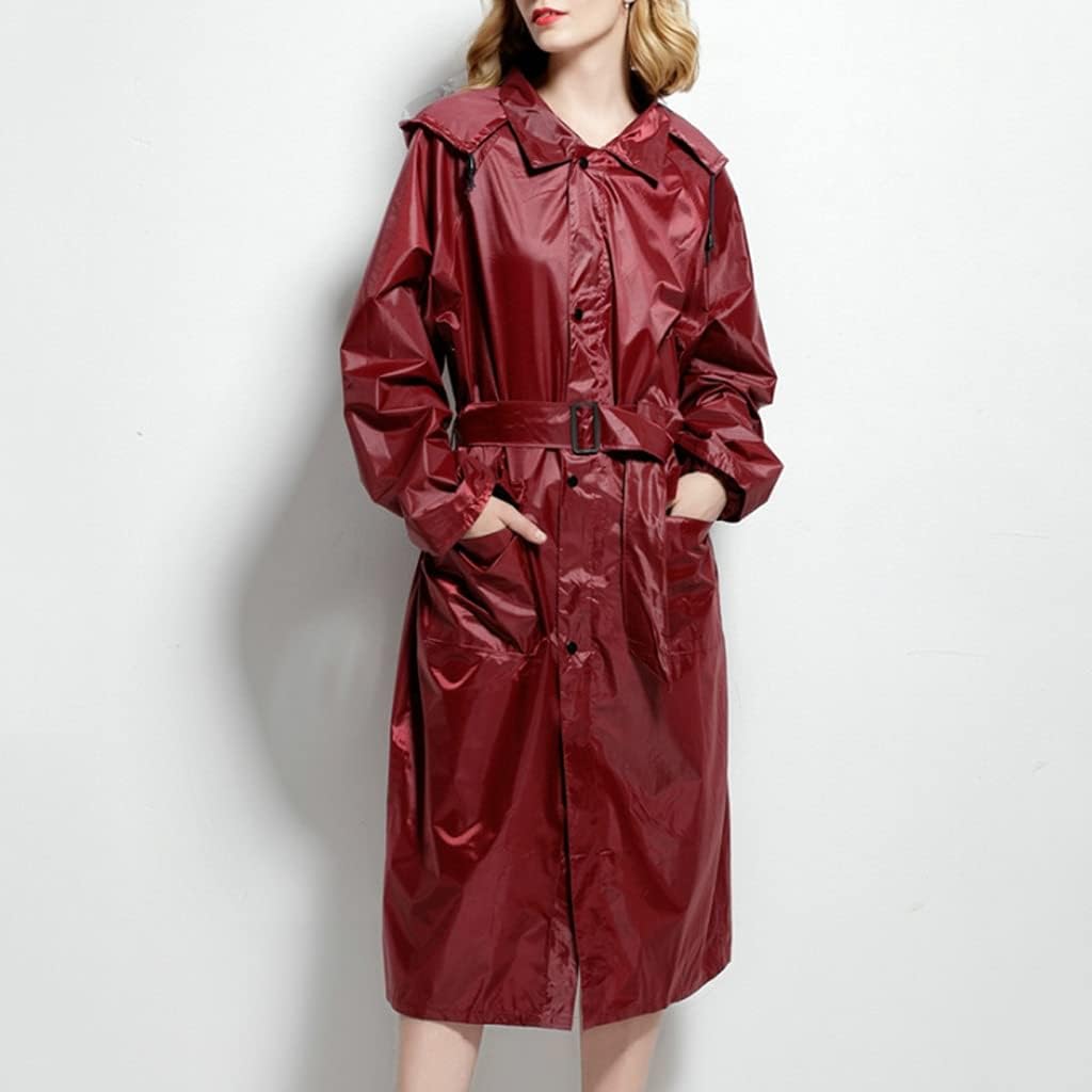 Raincoat Ponchos Women Men Waterproof Trench Outdoor Cycling Waterproof Windbreaker(XL Code)