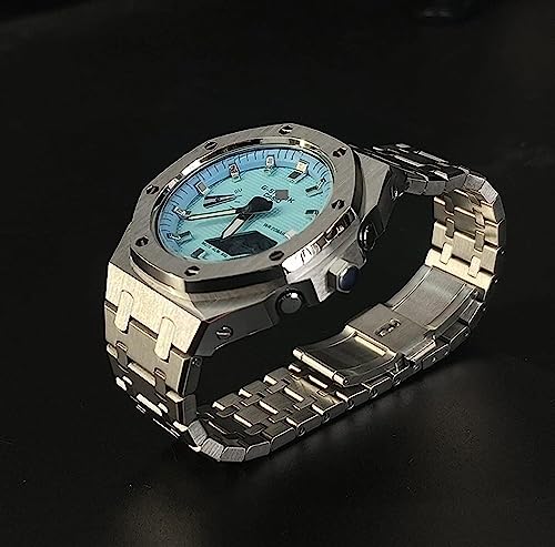 Boîtier en acier 316L pour GA2100 avec bracelet luxe
