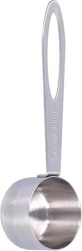 Miniatura 7 de Cuchara de café de acero inoxidable, 1.0 fl oz, cucharada de medición de grano de café, cuchara de leche, azúcar en polvo, cuchara de buena