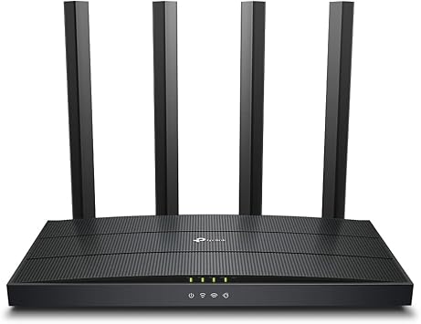 TP-Link Archer AX12, AX1500 Wi-Fi Wireless Router with 6 Gigabit Ports, Fiber Supported, 4 Gigabit LAN Ports, WPA3, Ideal Xbox/PS4/Steam and 4K for Gaming