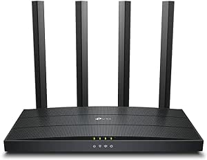 TP-Link Router WiFi 6, AX1500 Doble Banda, Fácil configuración por aplicación, Nuevo Nivel de Seguridad, Alto Rendimiento de la Red, Control Parental de Gran protección (Archer AX12)