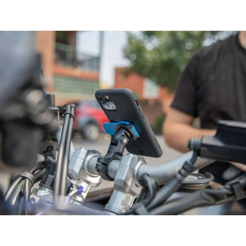 Quad Lock Adaptateur d'articulation de Moto pivotant anti-vibrations