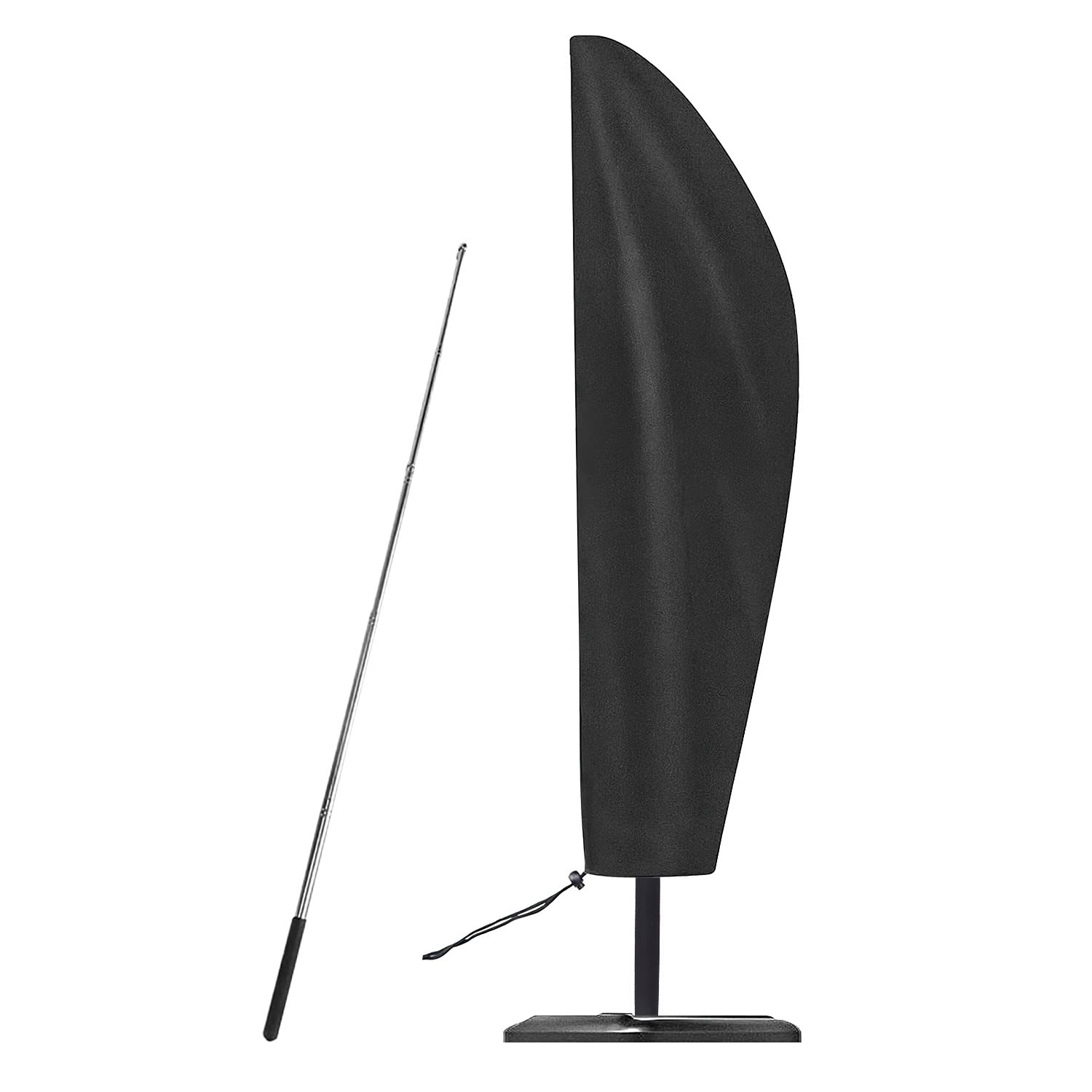 Porta Ombrellone Da Giardino Copertura Per Ombrellone Oxford, 190x50/30 Cm, Impermeabile E Anti-UV, Con Asta E Cerniera - Protezione Per Ombrelloni Da Giardino, Terrazza, Piscina Protezione Ombrellone