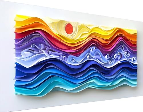 Loisirs créatifs point de croix diamant pour créer une toile soleil 5D