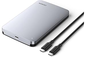UGREEN USB C Hard Drive Enclosure for 2.5" SATA SSD HDD