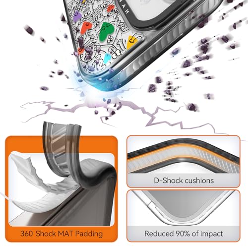 Coque antichoc MagSafe Rosarnnah évite les bris d'écran d'iPhone - 5