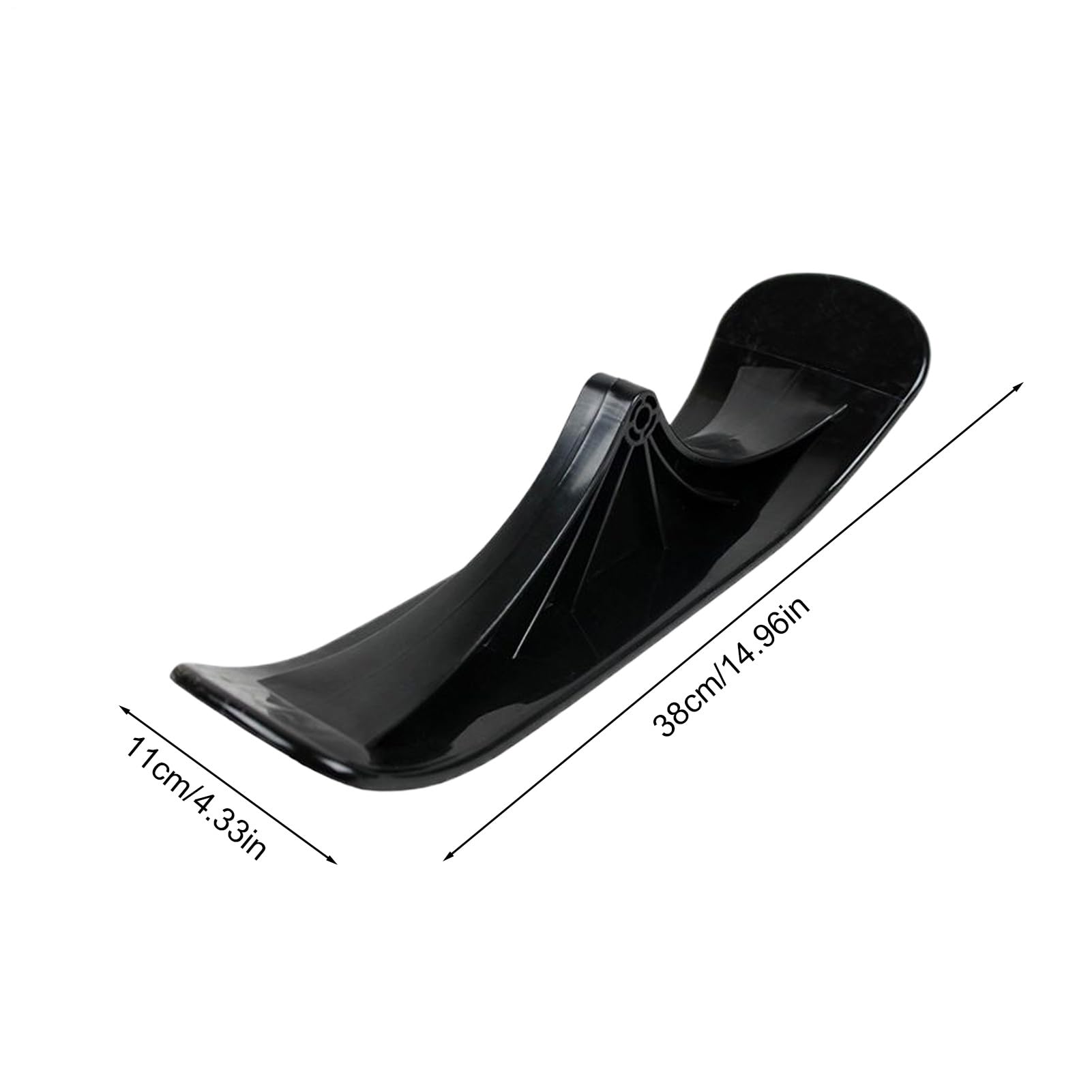 Kit de conversión para scooter de nieve 1 par accesorio deportes invierno trineo esquí