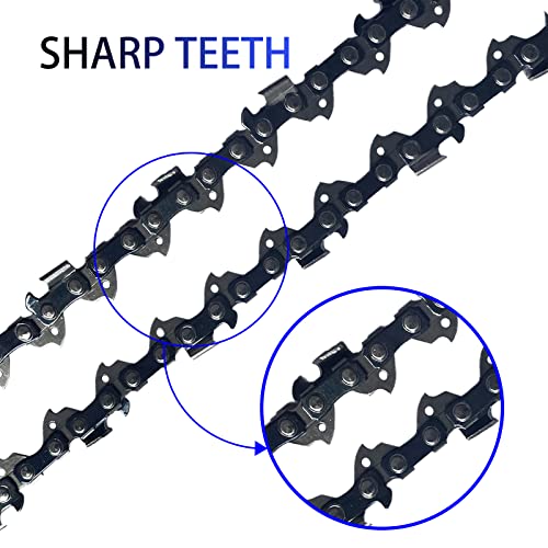 Opuladuo 2Pc 8 Inch Chainsaw Chain, 8" Replacement Chain For Black & Decker Lpp120, Lpp120B Pole Saw And More - 3/8" - .043" - 34 Drive Links #TOP2