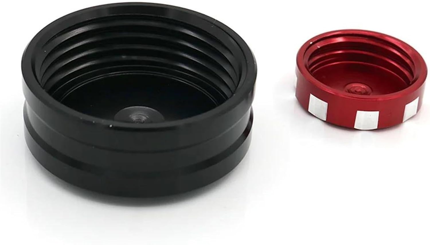 Reservoir Cap ​Cover Front Rear Brake Master Cylinder Fluid Reservoir Cover for F800ST 2007-2013 F 800ST F800 ST 2012 2011 2010 2009 2008 Motorcycle(Black Red)