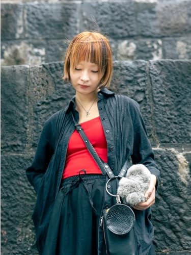 Image of JB'S LAND Cute Owl Plush Toy for Backpack & Handbag Decoration with Singing & Head-Turning Action - Soft Furry Stuffed Owl Hanging Pendant for Kids Room Decor Birthday Gift (White)
