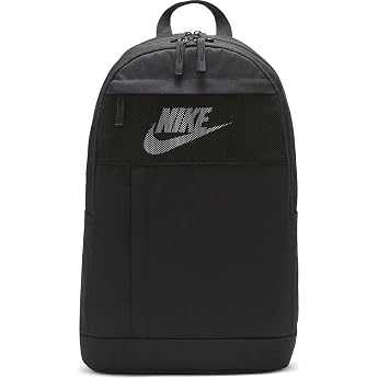Nike DD0562-010 Nike Sports Backpack Unisex Adult Black/Black/White Size MISC