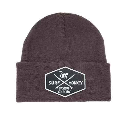 Beanie bonnet pour homme Surf Monkey contre le froid hivernal en taille unique