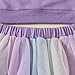 Toddler Girls Fall Outfits Its My Birthday Print Embroidery Sweatshirt Top +Little Princess Tulle Skirt Dress (Purple My Birthday Skirts Dress,3-4T)