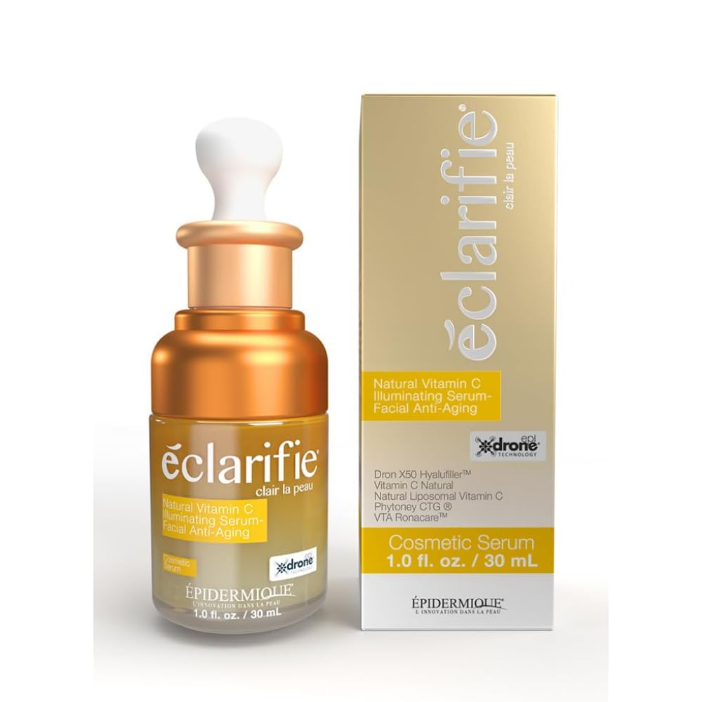 C CREAMY SKINCARE Creamy Skincare Hydrating 5% Serum, Moisturizing Face-Exfoliator with 5%, 5% Niacinamide, and Hypskin, Face Serum for Dry and Dull Skin, Gentle on All Skin Types, 1 fl oz/ 30mL
