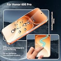 V-PORYADKU Für Honor 600 Pro 5G Panzer Schutz Glas (6,57 Zoll), 2 Stück Schutzfolie Glas+Kamera Schutzfolie 2 Stück, 9H Härte, Fingerabdruck kompatibel, HD Anti-Kratzen – Ansicht 4