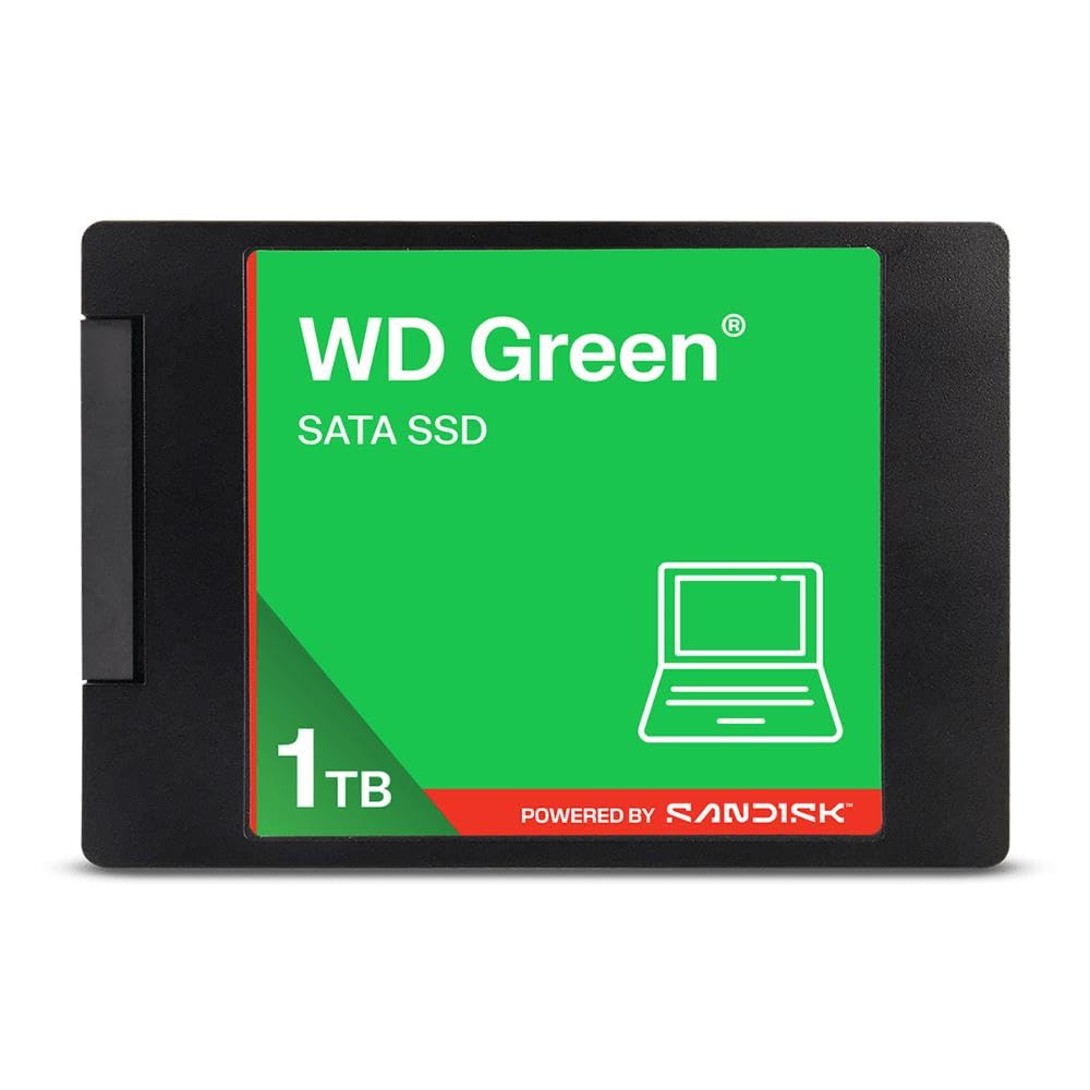 WD Green 1TB SATA SSD + ケース(LOGITEC製) Amazon.com: Western Digital WD Green SATA 1TB, Up to 545MB/s, 2.5
