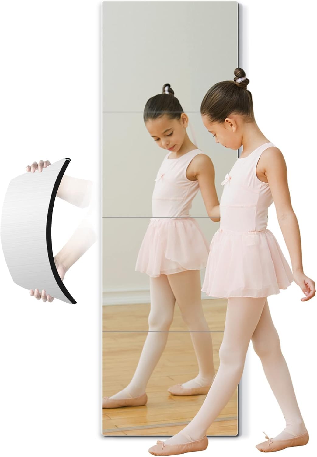 Rectangle Mirror (30 x 45 cm) | Self Adhesive Frameless Decorative Wall Mirror | Unbreakable Frameless Decorative Mirror Panel for Bathroom, Bedroom, Living Room, Hallway and Home Decorations-image-41