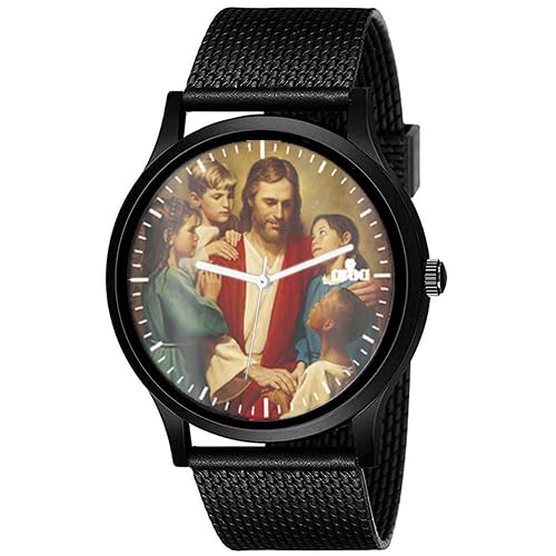 AROA Watch New Watch for Christ and Child Model : 719 Black Metal Type Analog Black Strap Watch Black Dial for Men Stylish Watch for Boys (B0C7GWNC5Q) Amazon Price History, Amazon Price Tracker
