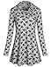 Miusey Youth Blouses, Women Long Sleeve Tunic High Waist Vintage Sporty Spandex Loose Fit Stretchy Comfortable Fresh Yoga Cozy Classy Attire Tunics Tops Grey XL