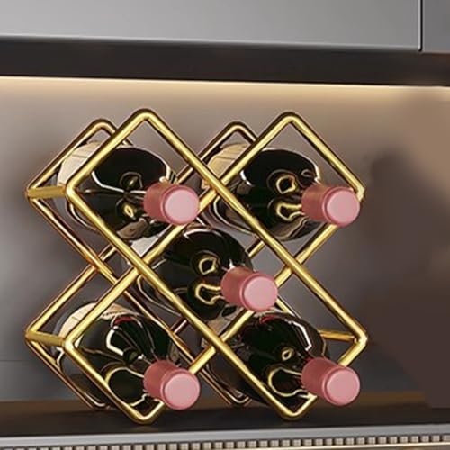 Soporte para botellas de vino estilo industrial PP-Eic miniatura 1