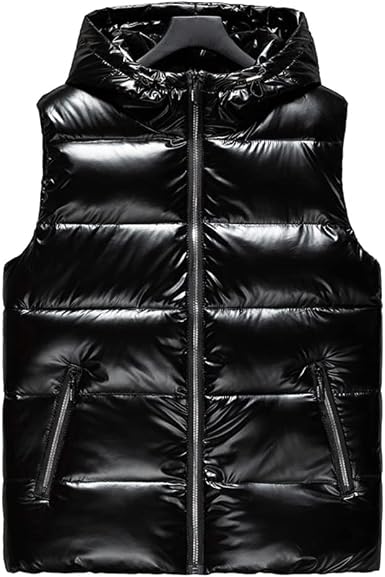 Amazon.com: QWEZXCMI Chaleco con capucha para hombre otoño 2022, sin  mangas, chaleco de moda, chaleco cálido con capucha, chaleco de invierno  para hombre, casual, cortavientos : Ropa, Zapatos y Joyería