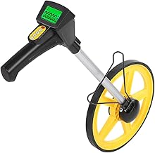 Telêmetro de rodas, roda de medição de distância leve e dobrável, ferramentas de medição de distância para calçada