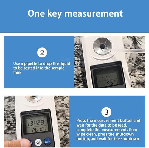 Image of LABART Digital DEF Urea Tester Refractometer for Car with 0-51% & RI LB-DR-608