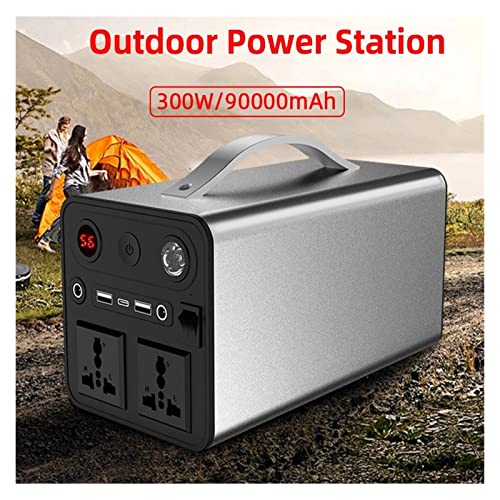 ENIUJUXA LSLY 90000mAh Estação de fornecimento de energia do gerador solar 300W Bateria auxiliar por