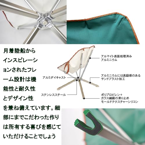 Yunonglive Foldable Lander Chair YL-FLC-BL1 の商品画像 2
