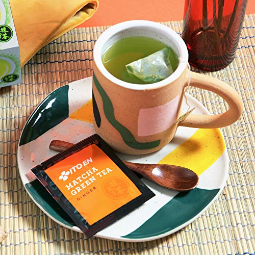 Ito En Traditional Matcha Green Tea, Ginger, 20 Count (Pack Of 6) #TOP5
