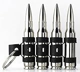 Schlüsselanhänger mit 4 M60 Patronen, MG-Patronengurt