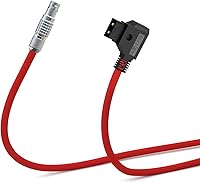 Vista 7 de Alvin's Cables Cable de alimentación de ángulo recto macho D-Tap a 2 pines para Teradek Bond, Teradek Bolt, monitor SmallHD 17.7 in 18 pulgadas