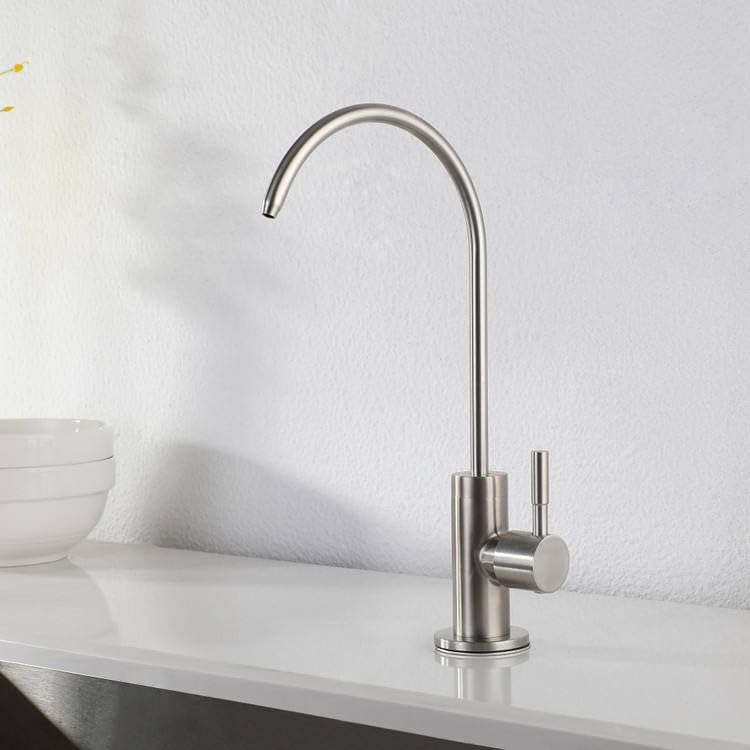 Image of Parijata SS 304 Faucet Tap for RO Water Purifier (Silver)