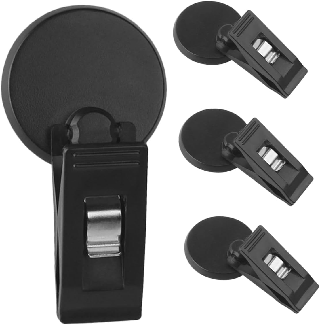 4 Pack Multifunctional Car Card Clips for Tickets and Bills