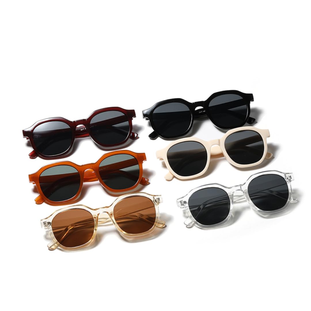 Occhiali da sole retrò alla moda da donna per uomo, occhiali da sole classici vintage UV400 per esterni
