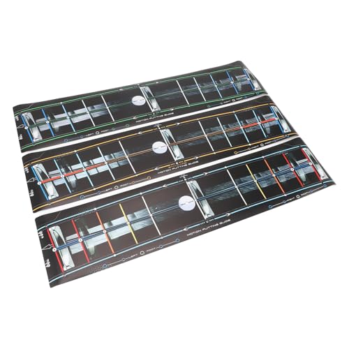 Tapis de putting de golf avec instructions et rail contre les mauvais swings