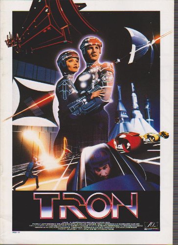 映画パンフレット　「トロン」　監督/スティーヴン・リズバーガー 出演/ジェフ・ブリッジス 、デヴィッド・ワーナーのサムネイル