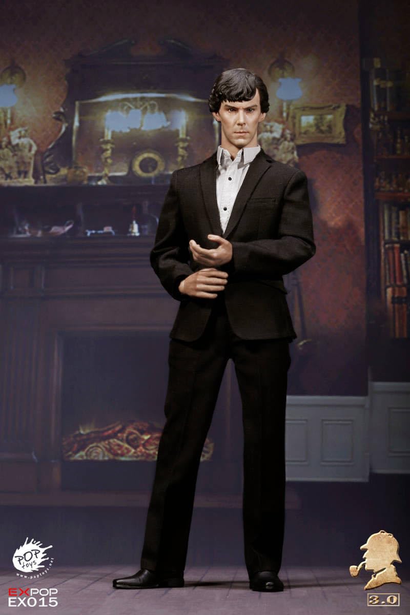 その他 POPTOYS 1/6 British Detective Sherlock POPTOYS 1/6 EX08 Sherlock Holmes British Detective in